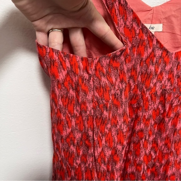 JOIE Sleeveless Tiered Cotton Maxi Dress In Tea Rose Size Small - Picture 6 of 11